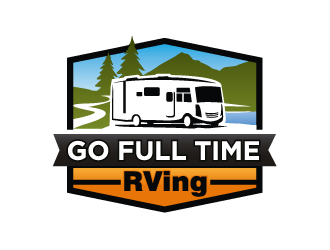 Go Full Time RVing logo design by cube_man