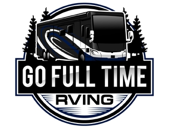 Go Full Time RVing logo design by MAXR