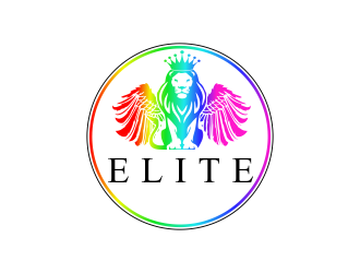 Elite logo design by giphone