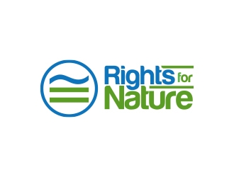 Rights for Nature logo design by MarkindDesign