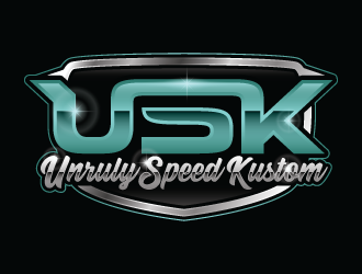 Unruly speed kustom  logo design by JMikaze