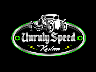 Unruly speed kustom  logo design by Ultimatum