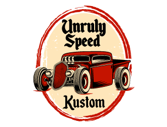 Unruly speed kustom  logo design by Ultimatum