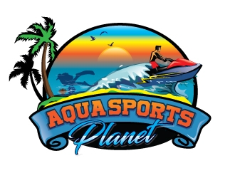 AquaSportsPlanet logo design by gogo