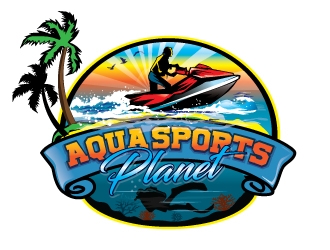 AquaSportsPlanet logo design by gogo