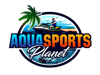 AquaSportsPlanet logo design by DreamLogoDesign