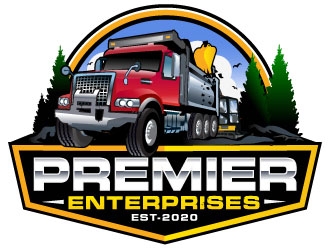 Premier Enterprises logo design by LucidSketch