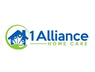 1 Alliance Home Care logo design by AamirKhan