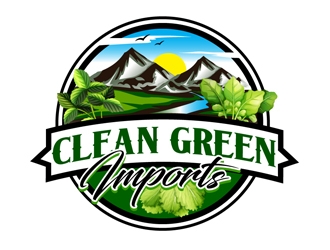 Clean Green Imports logo design - 48hourslogo.com