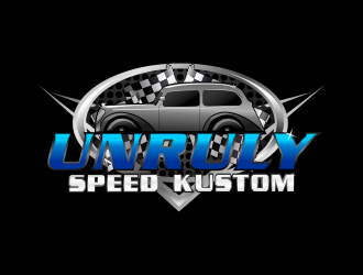 Unruly speed kustom  logo design by Dhieko