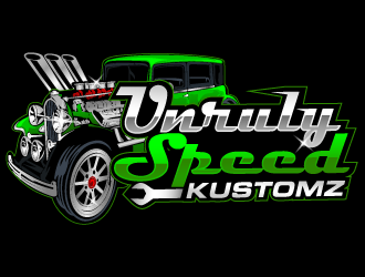 Unruly speed kustom  logo design by THOR_