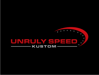 Unruly speed kustom  logo design by sabyan