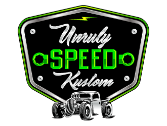 Unruly speed kustom  logo design by Ultimatum