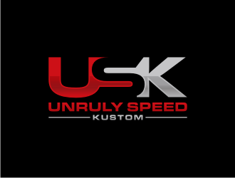 Unruly speed kustom  logo design by sabyan