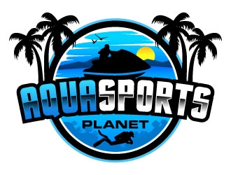 AquaSportsPlanet logo design by daywalker