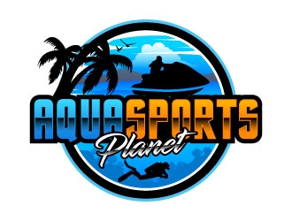 AquaSportsPlanet logo design by daywalker