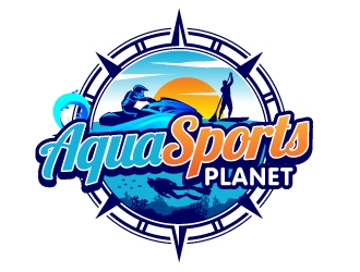 AquaSportsPlanet logo design by jaize