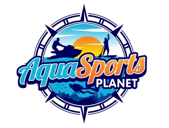 AquaSportsPlanet logo design by jaize