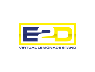 E2D logo design by alby