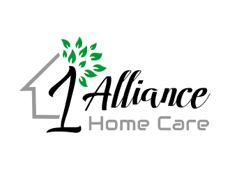 1 Alliance Home Care logo design by Gwerth