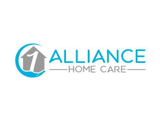 1 Alliance Home Care logo design by Gwerth