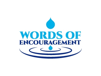 Words Of Encouragement  logo design by aryamaity