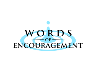 Words Of Encouragement  logo design by Dakon