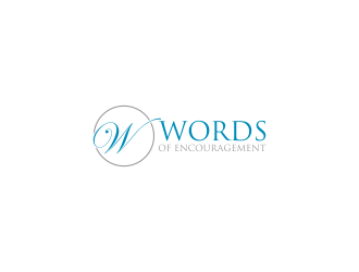 Words Of Encouragement  logo design by RIANW