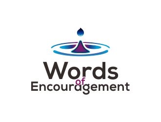 Words Of Encouragement  logo design by mrdesign