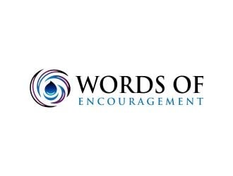 Words Of Encouragement  logo design by mrdesign