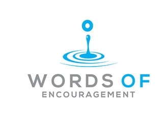 Words Of Encouragement  logo design by gogo