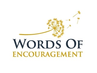 Words Of Encouragement  logo design by akilis13