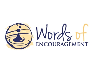 Words Of Encouragement  logo design by akilis13