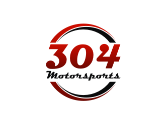 304 Motorsports logo design by mbamboex