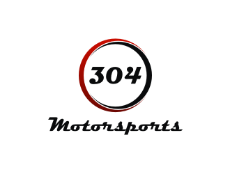 304 Motorsports logo design by mbamboex