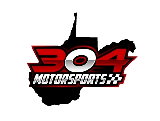 304 Motorsports logo design by AamirKhan