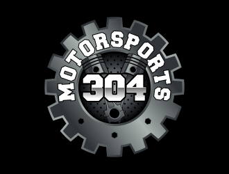 304 Motorsports logo design by Kruger