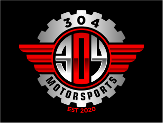 304 Motorsports logo design by cintoko