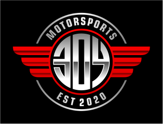 304 Motorsports logo design by cintoko