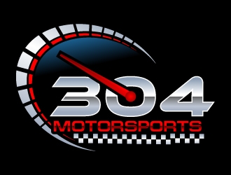 304 Motorsports logo design by uttam