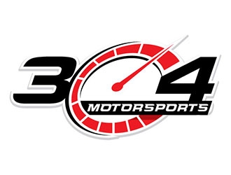 304 Motorsports logo design by gogo