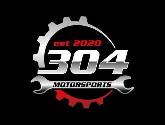 304 Motorsports logo design by hidro