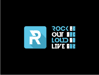 Rock Out Loud Live logo design by Susanti