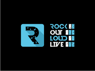 Rock Out Loud Live logo design by Susanti