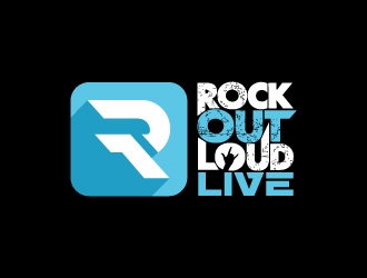 Rock Out Loud Live logo design by MUSANG