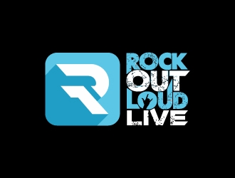 Rock Out Loud Live logo design by MUSANG