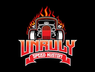 Unruly speed kustom  logo design by mawanmalvin