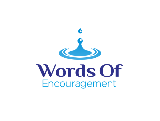 Words Of Encouragement  logo design by YONK