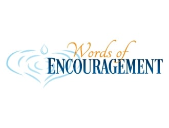 Words Of Encouragement  logo design by jaize