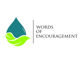 Words Of Encouragement  logo design by jetzu